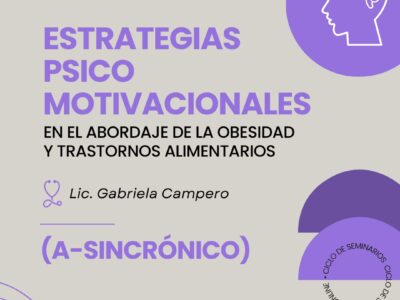 WorkShop “Estrategias Psico-Motivacionales en el Tratamiento de la Obesidad”