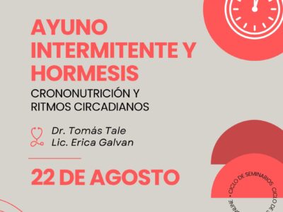 Seminario de Actualización Ayuno Intermitente y Alimentación Restringida en el Tiempo