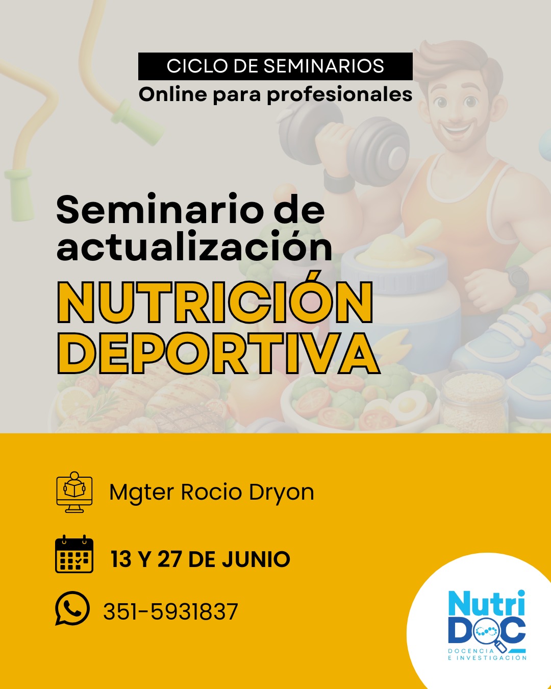 Seminario de Actualización «Nutrición Deportiva»